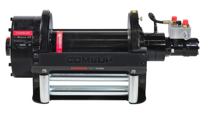 BISON 20 HYDRAULIC WINCH Long Drum