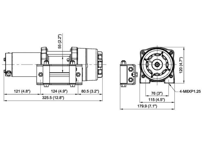 CUB 3, 12V WINCH