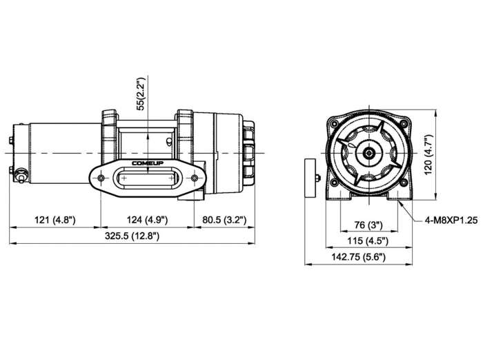 CUB 3s, 12V WINCH