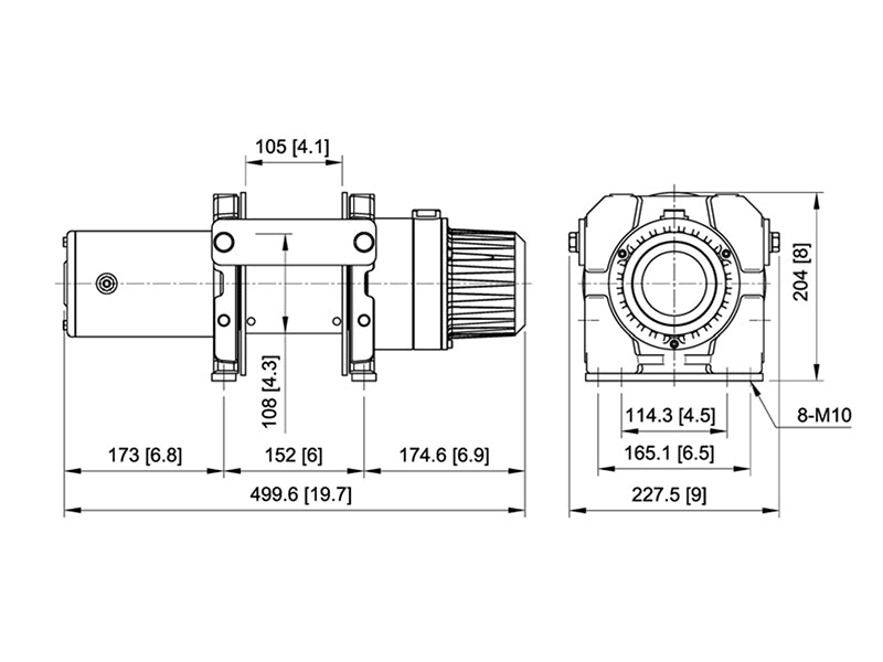 GTD-2200 12V Hoist Only