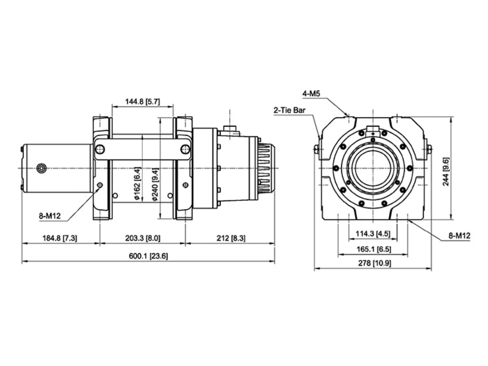 GTD-3300 12V Hoist Only