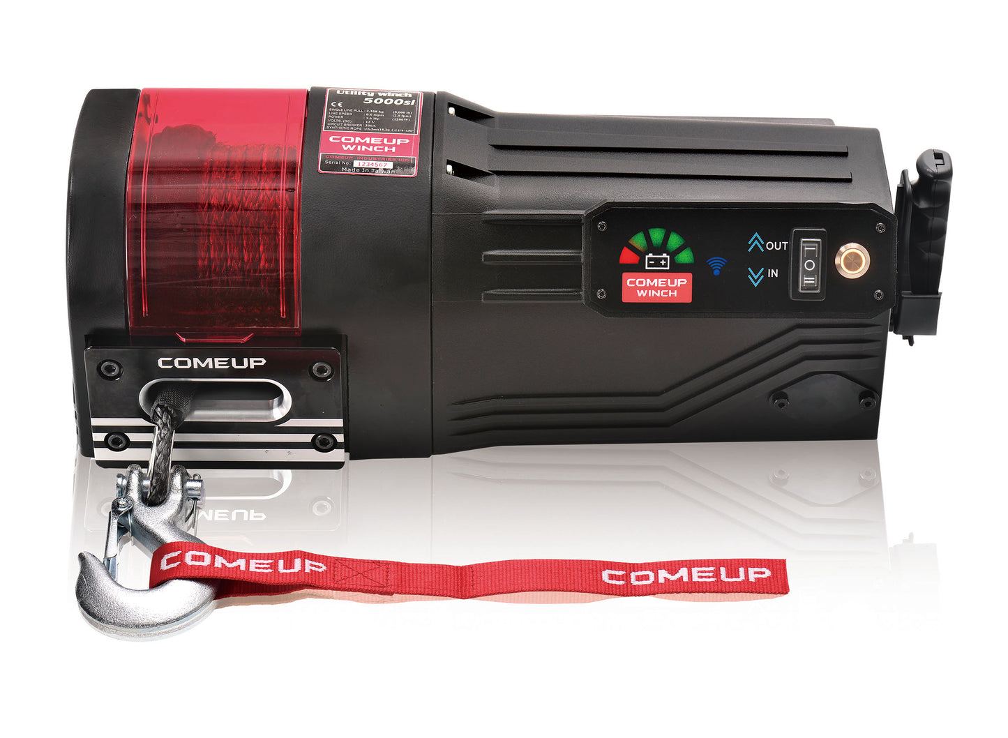 UW-5000si 12V, Synthetic Rope