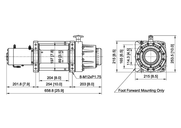 SEAL GEN2 16.5s, 12V Winch